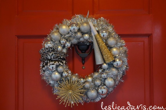 New Year's Eve Wreath